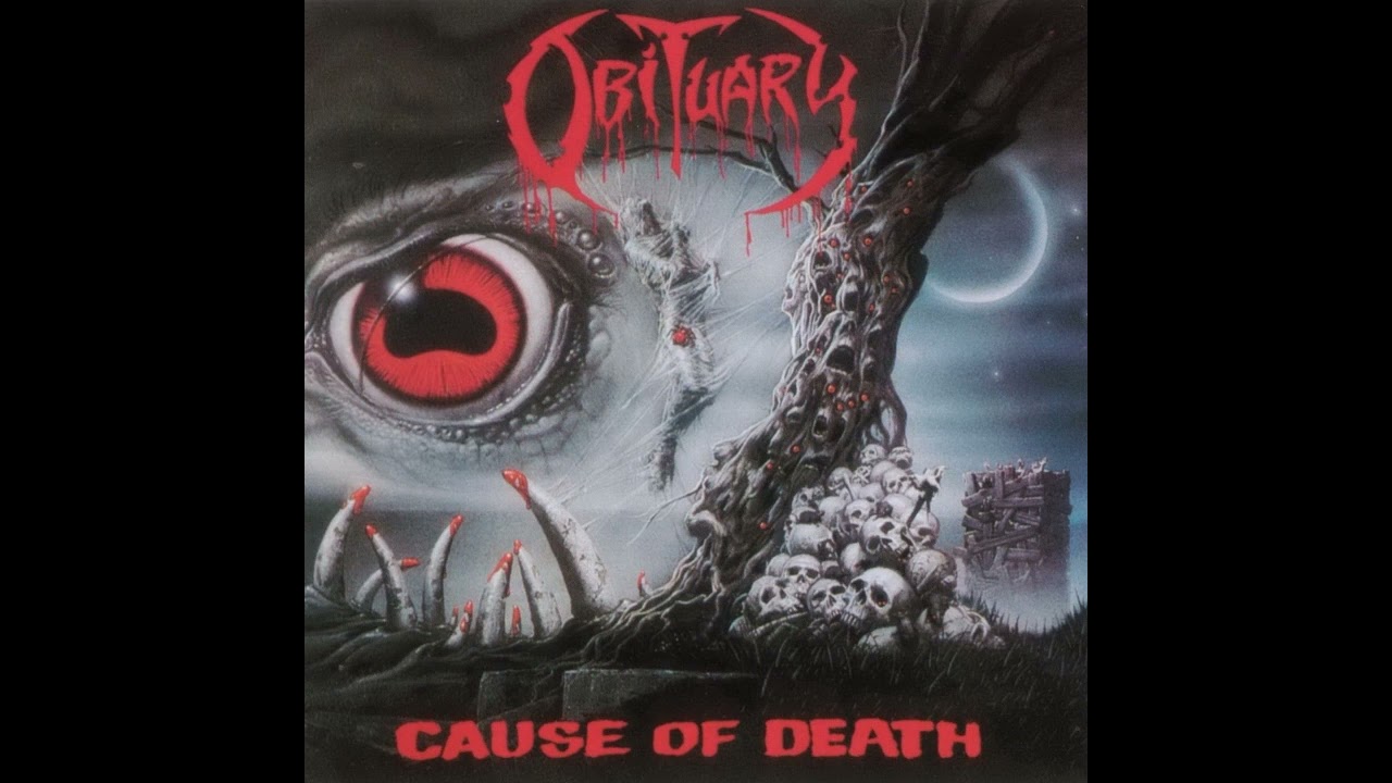 Obituary - Cāusē Ōf Dēāṯh [Reissue, Remastered] (1990, 1997) Fūll Ālbūm HQ