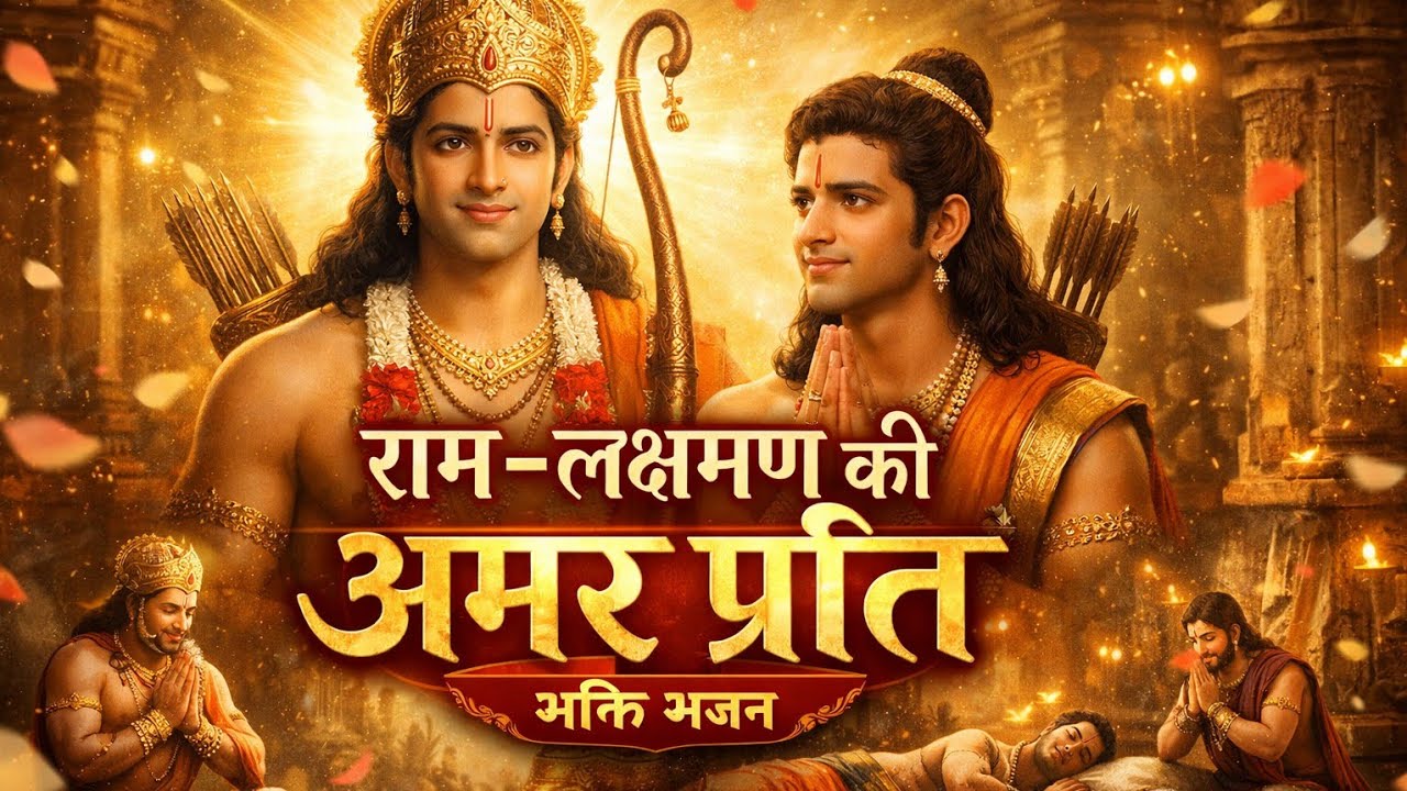 राम–लक्ष्मण की अमर प्रीत 🙏 | सच्चे भाईचारे का भजन | Bhakti Bhajan #rambhajan 