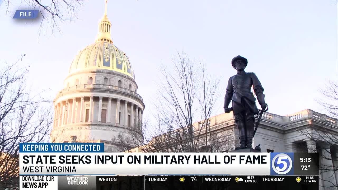 West Virginia seeking public input on rules for new Military Hall of Fame