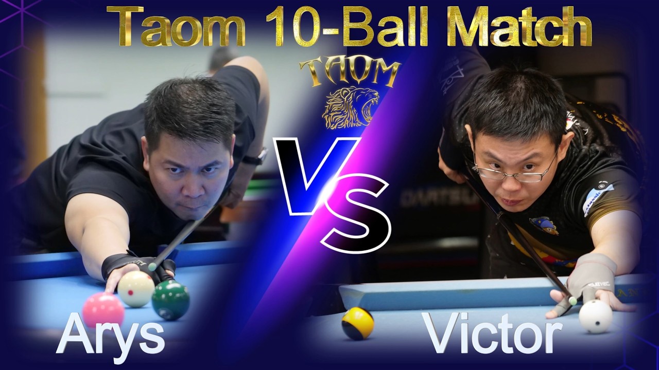 ARYS vs VICTOR | Friendly 10-Ball Match @ Snooker Zone Singapore #pool