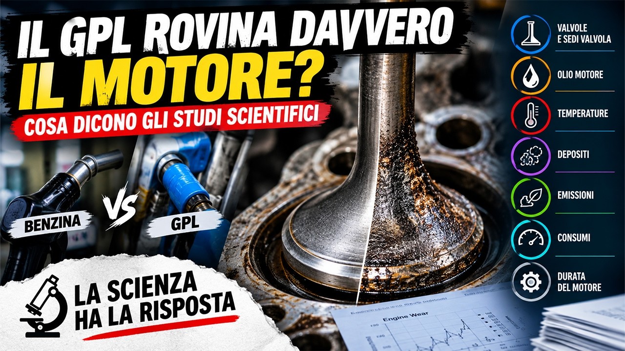 IL GPL ROVINA DAVVERO IL MOTORE? TUTTI GLI STUDI E TEST REALI