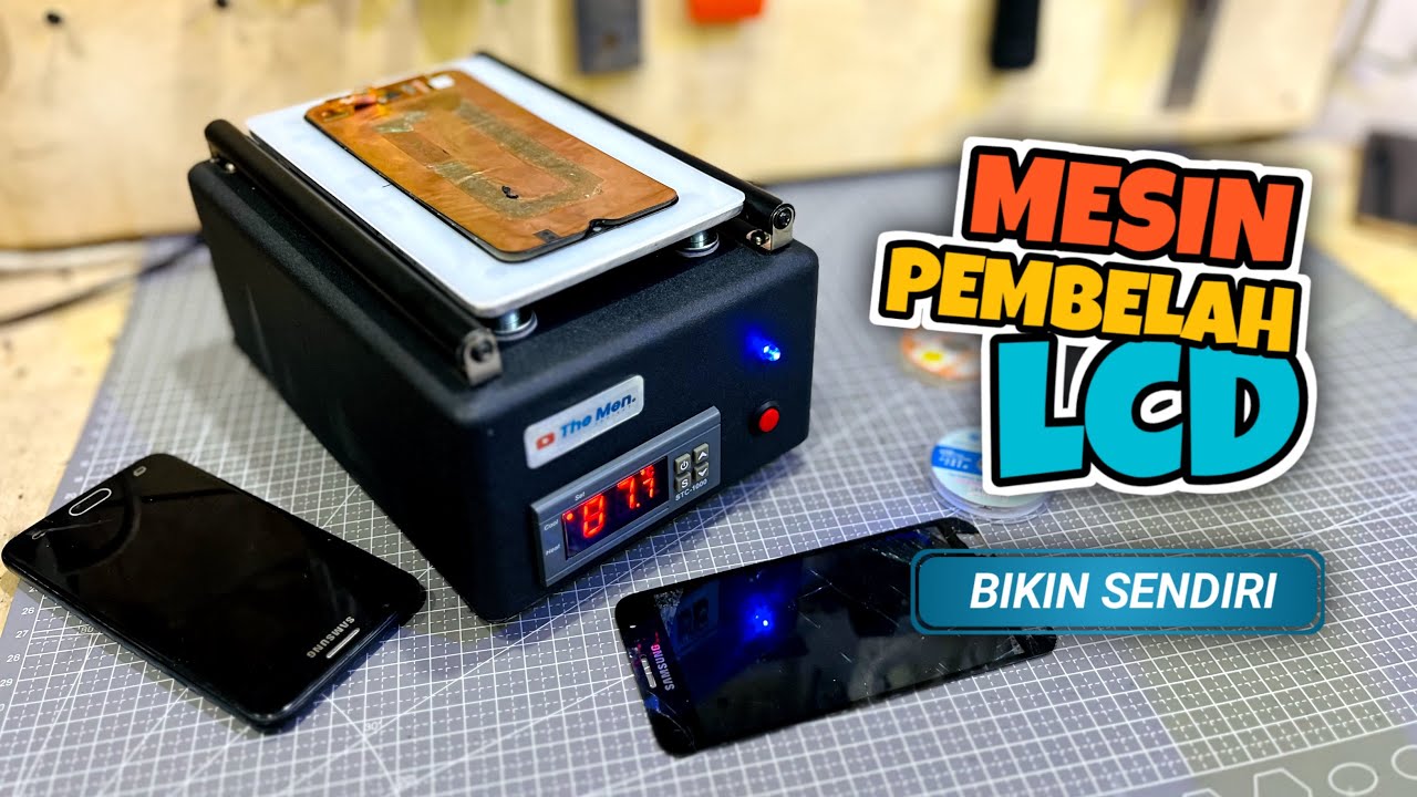 Cara merakit LCD Vacuum Separator | Mesin Pembelah LCD Touchcreen Handphone