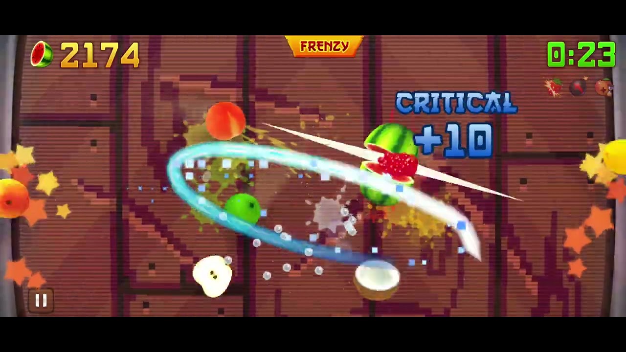 Fruit Ninja 8bit Event