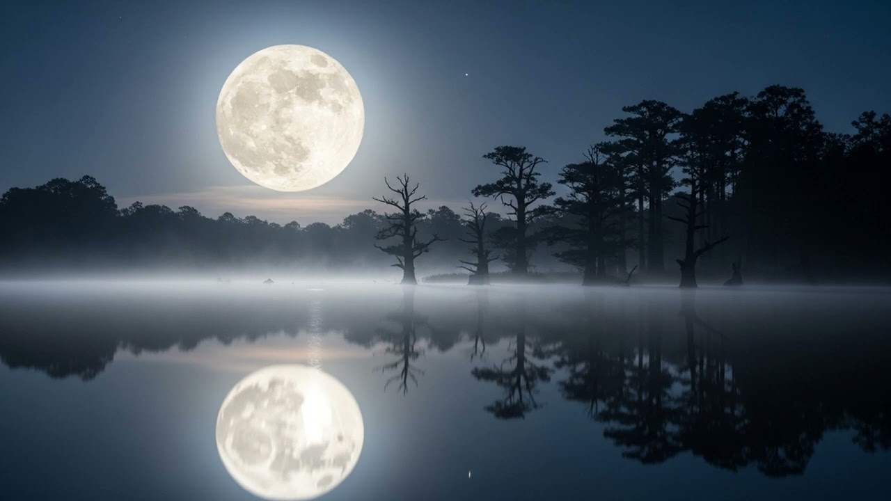 💤 Rest the Mind | Gentle Music by the Night Lake