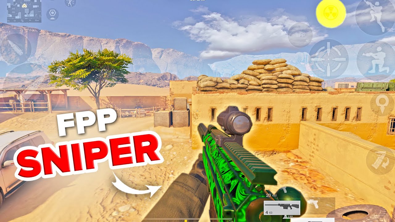Battle Prime New Sniper Gameplay II FPP Gameplay II After Long Time 🔥