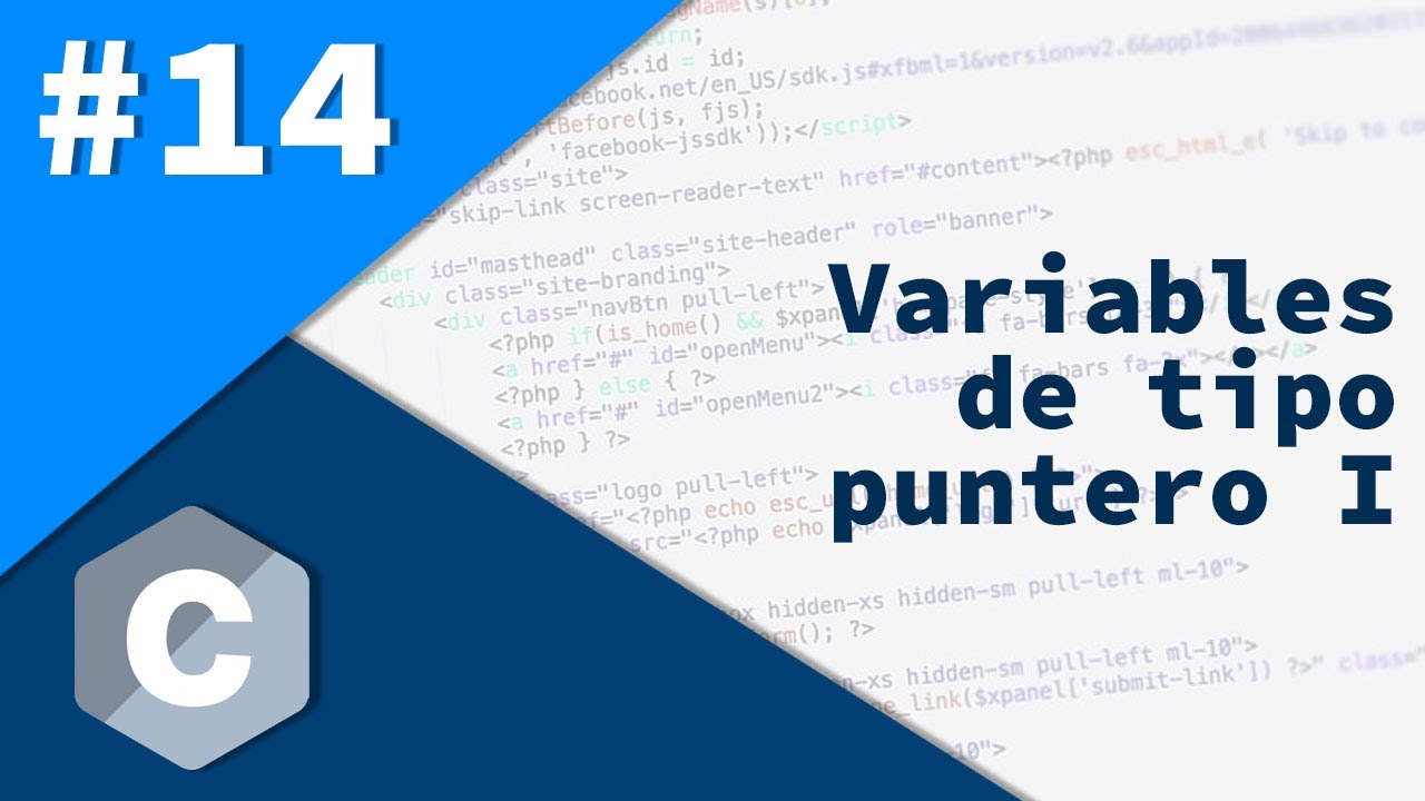 14- Programación en C - Variables de tipo puntero I