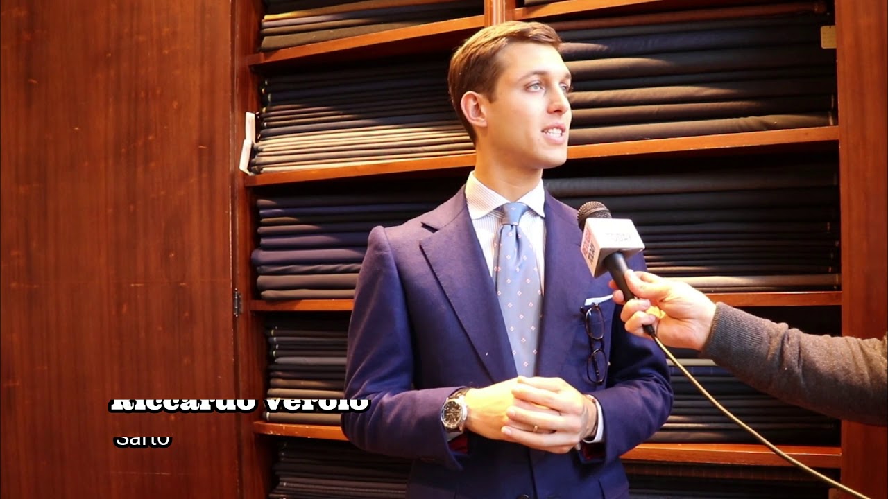 Riccardo Verolo, l'enfant prodige della Sartoria Lemmi di Perugia