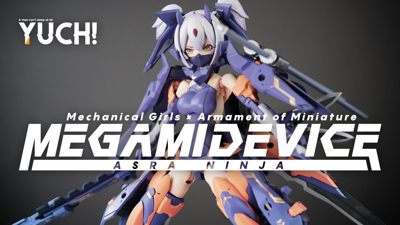 PAINTING(MGS CYBORG NINJA COLOR)  / MEGAMI DEVICE ASRA NINJA SHADOW EDITION SAMURAI MODE