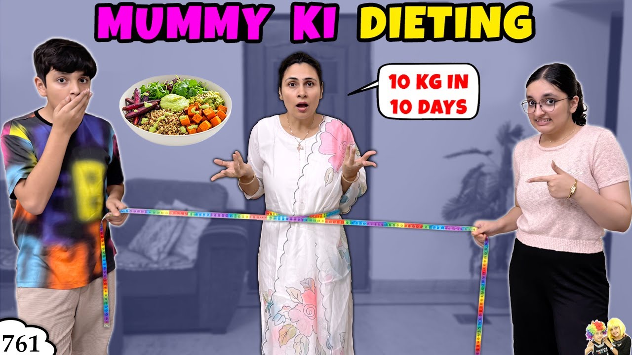 MUMMY KI DIETING | Ep 761 | Family Comedy Vlog | Aayu and Pihu Show