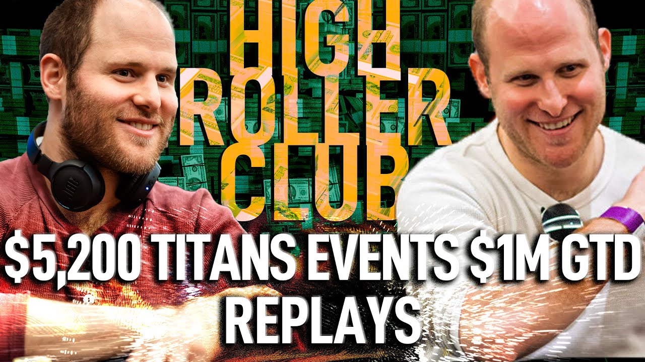 Titan Events $5,200 Str8$$$Homey | Nolet20 | YRWTHMELTHR Final Table Poker Replays