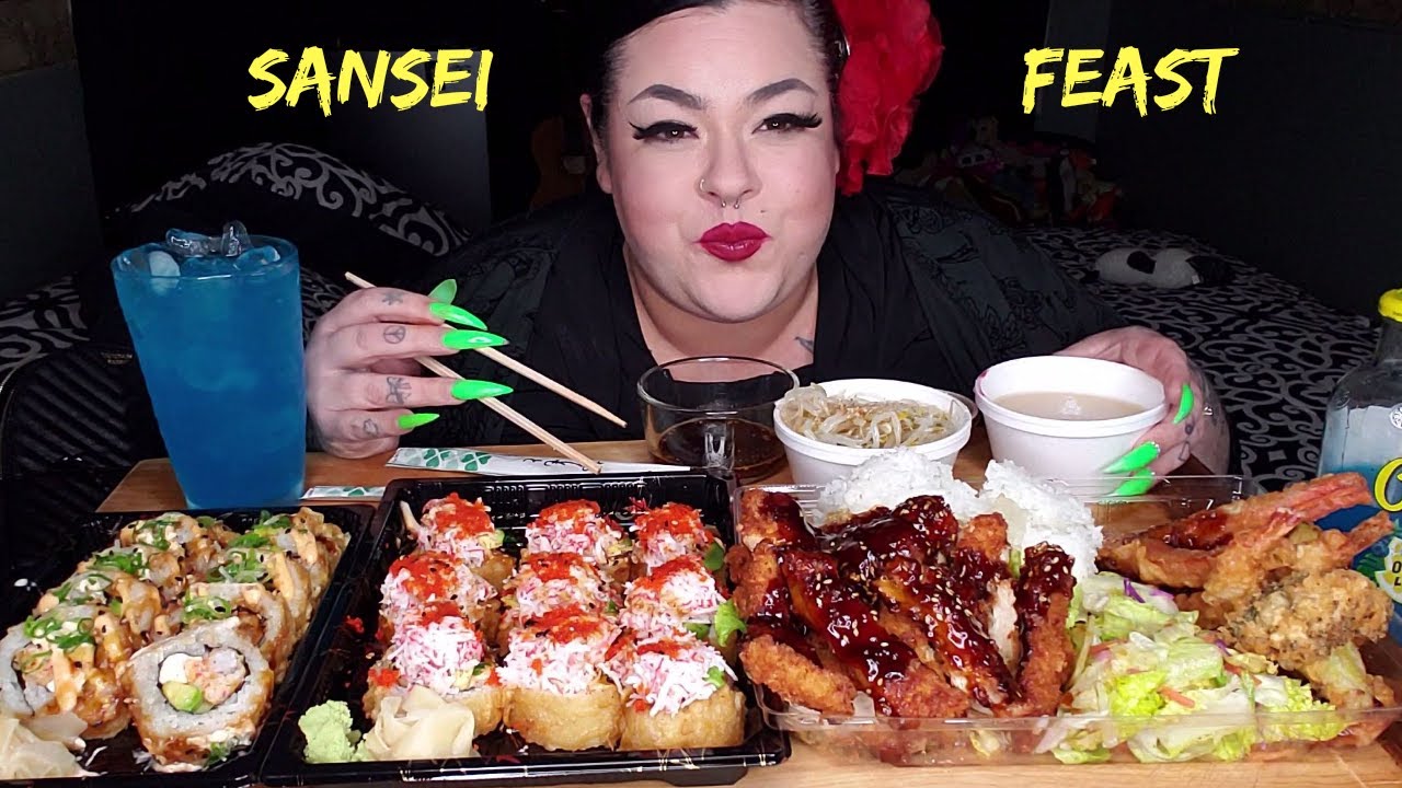 SANSEI JAPANESE KITCHEN | MUKBANG
