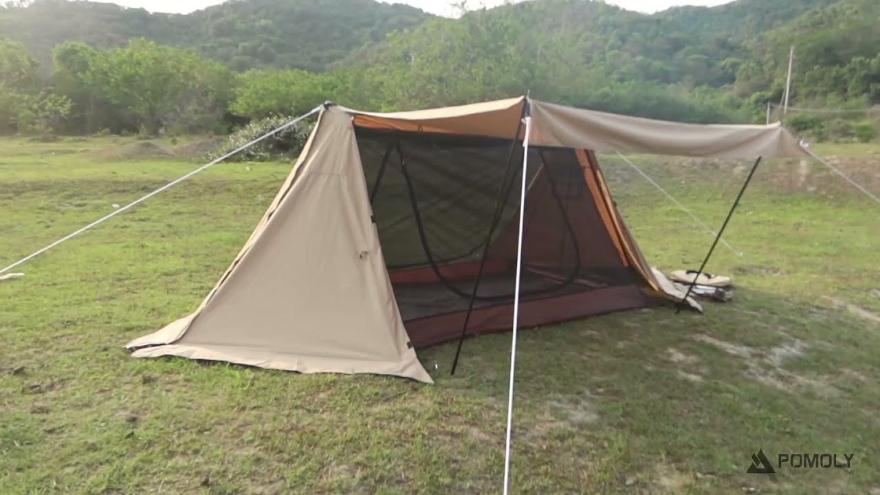 How to Set Up the FORT Canvas Hot Tent & Shelter Inner Tent