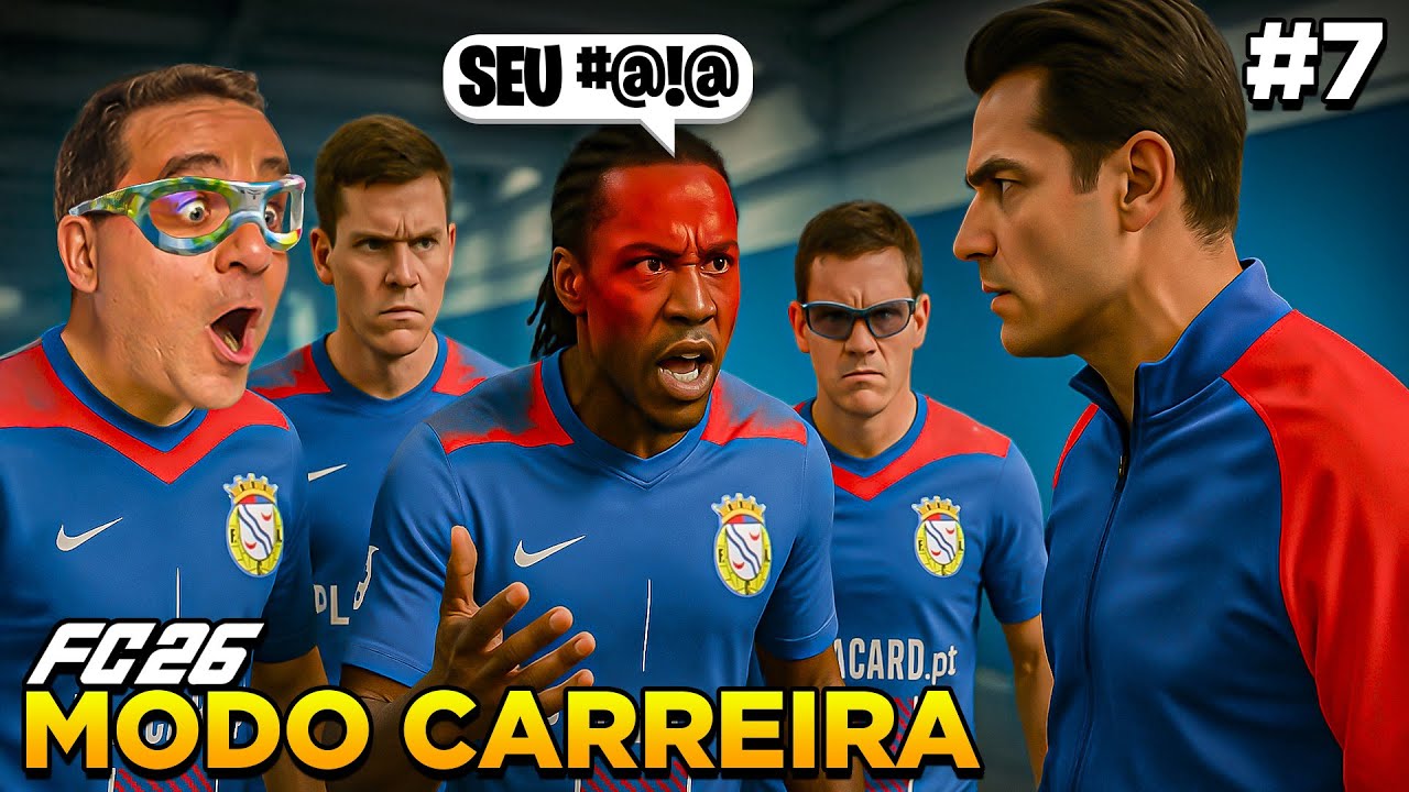 EAFC 26 MODO CARREIRA #7 - EQUIPA DE RASTOS E BALNE&Aacute;RIO DIVIDIDO