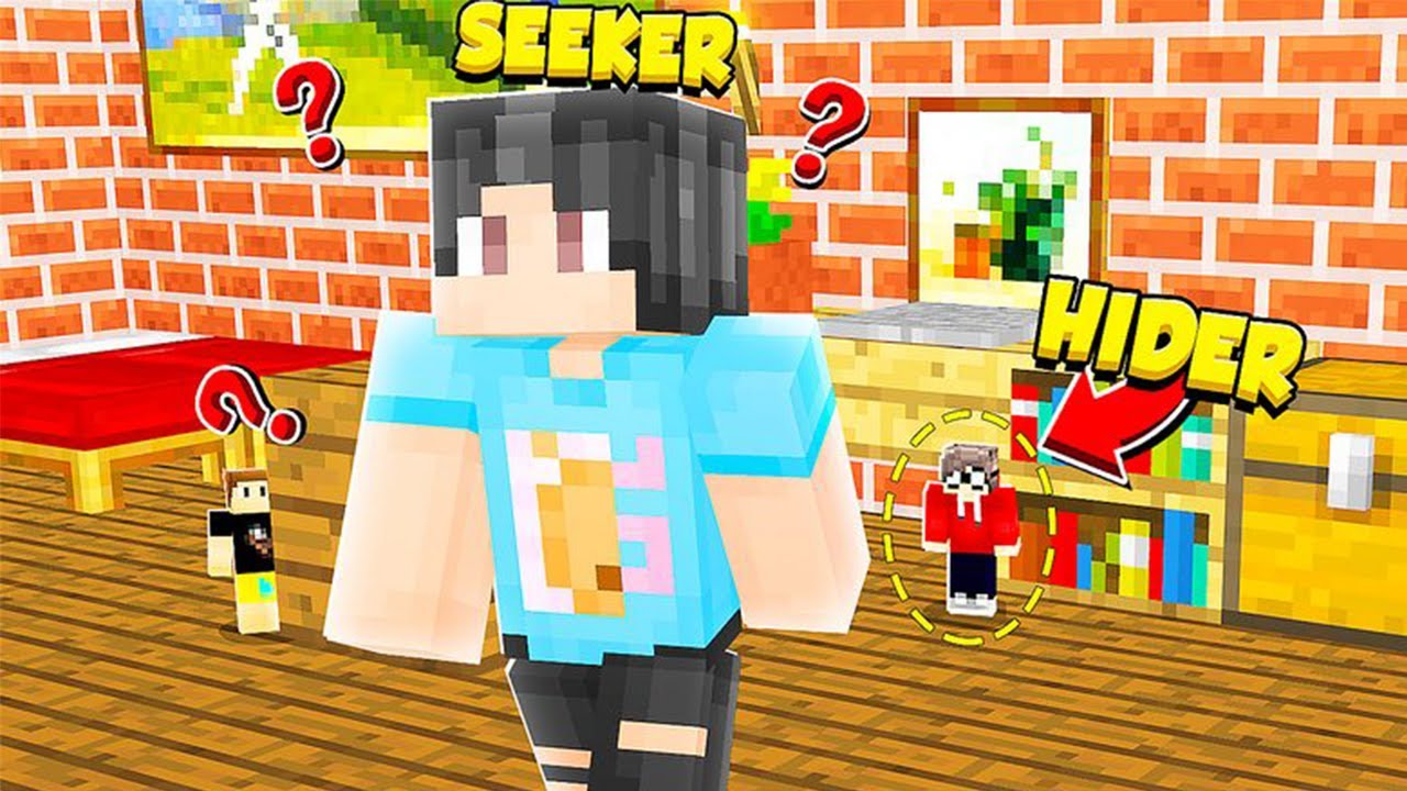 Minecraft HIDE and SEEK But TINY!