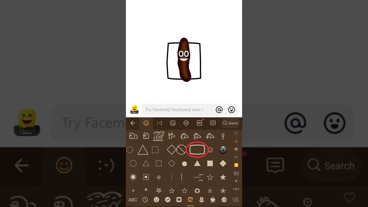 That&rsquo;s cucumber poop?! #cucumber #poop #memes #tiktok #tiktokvideo #emoji #emojiart #keyboard