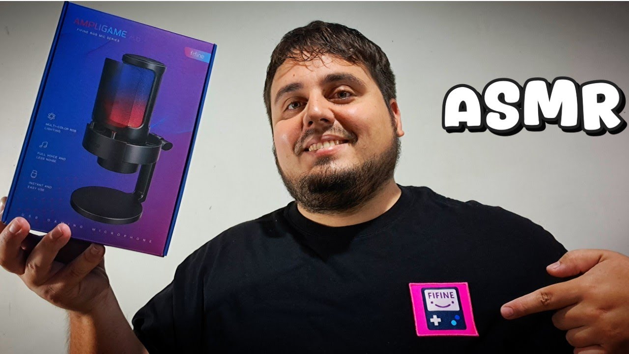 ASMR - ¡MICRÓFONO NUEVO! FIFINE AMPLIGAME A8
