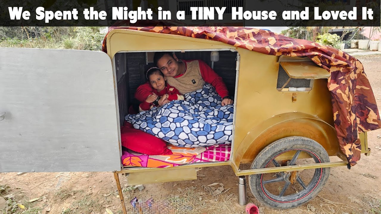 We Spent the Night in a TINY House and Loved It