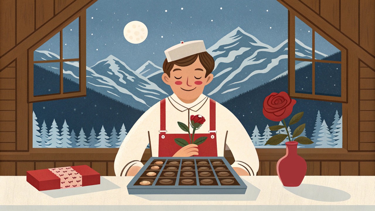 Deep Focus Lofi Hip Hop - The Whimsical Chocolatier: Alpine Midnight [作業用BGM / 90 min]