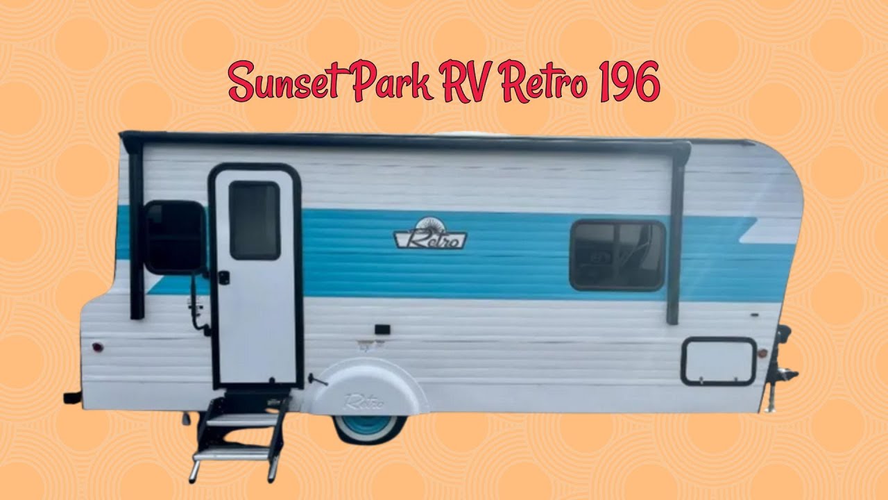 Sunset Park RV Retro 196 | Florida RV Supershow Walk-Through