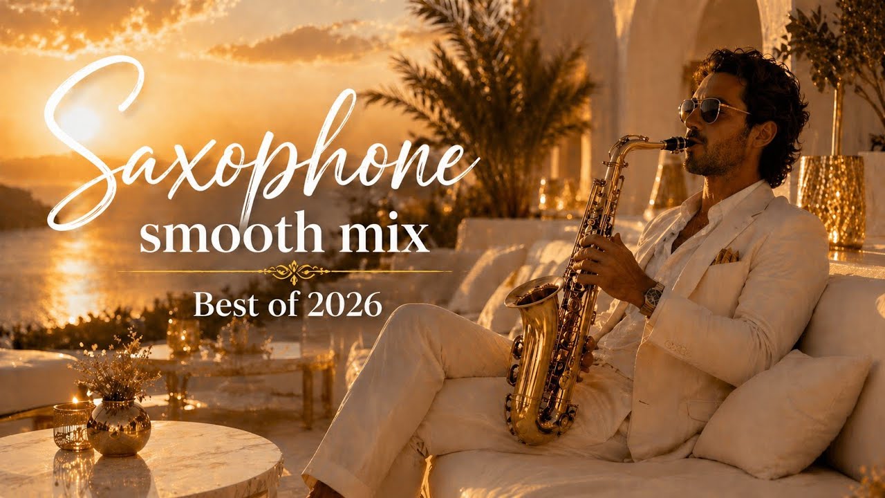 Saxophone Smooth Mix 2026 🎷 Best of 2026 | Relaxing Jazz, Chill Sax, Lounge Music