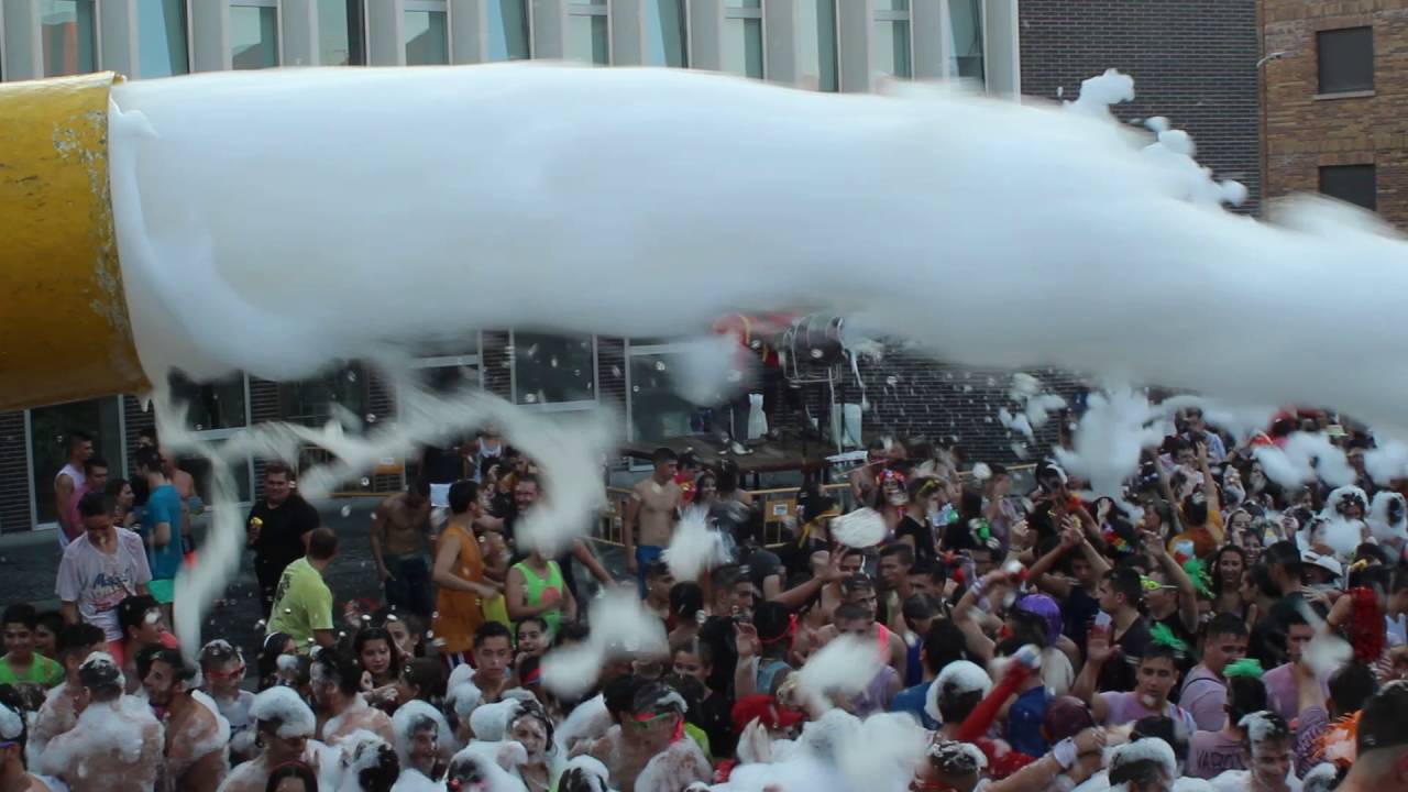 Fiesta de la Espuma 2016 en Santa Marta de Tormes