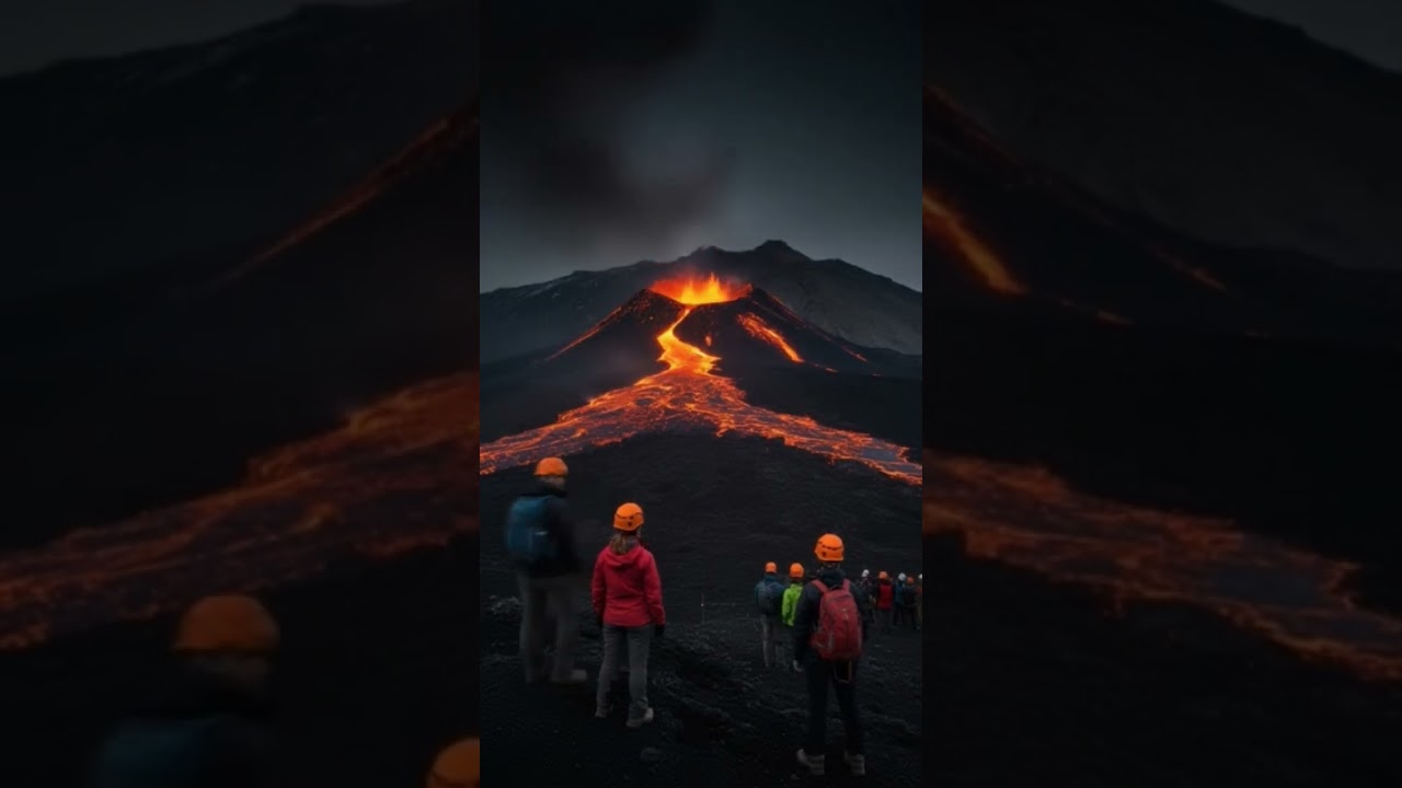 The eruption of Mount Etna #etna #volcano #adventure #lava #nature #crater #eruption #recomendation