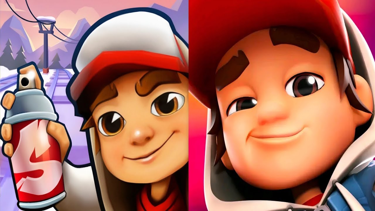 Subway Surfers : Winter Xtreme 2026 🆚 Subway City 2026 Map Comparison 