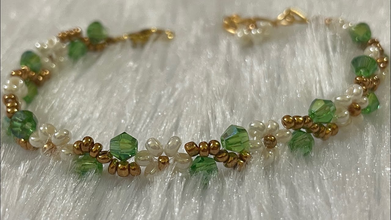 Bracelet Style-55.#diy #giftideas#returngifts #bracelettutorial#handmade #elegant#customizedbracelet
