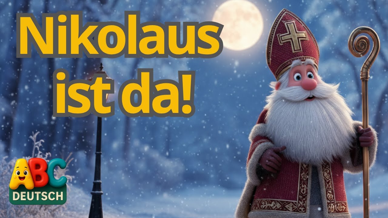 🎅 Lasst uns froh und munter sein | Nikolauslied f&uuml;r Kinder 🎵 | Sankt Nikolaus