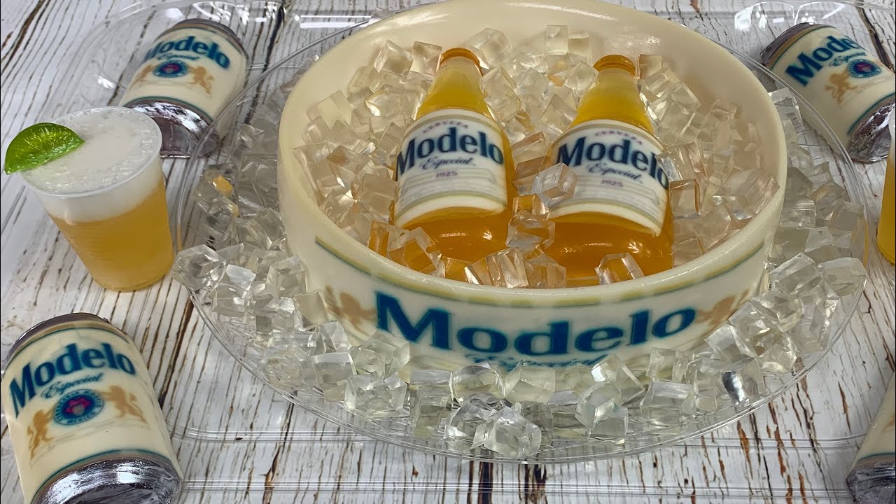 COMO HACER CERVEZAS CON GELATINA #1🍺 🍻