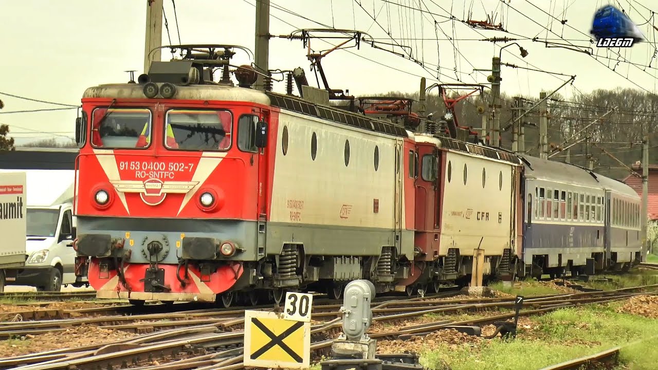 Trenuri în Gara Beclean pe Someș 🚊🚂🚊 Trains in Beclean pe Someș Railway Station - 18 April 2025