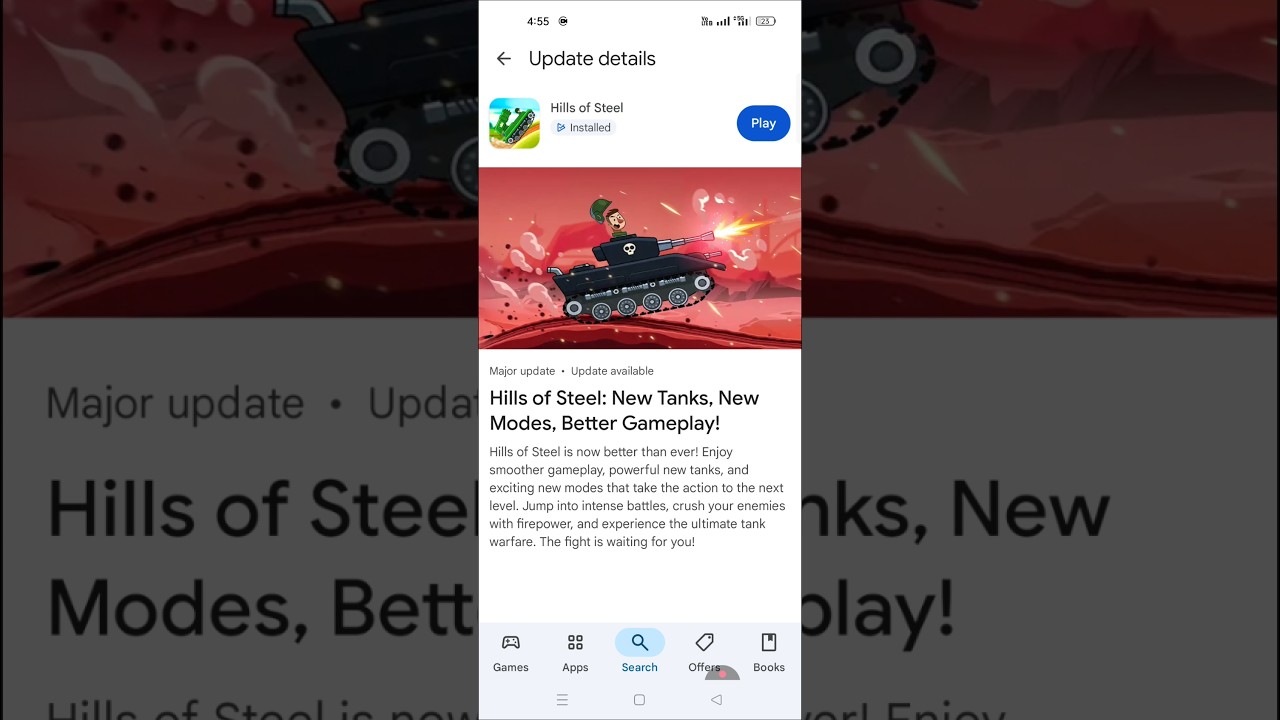 Hills of steel new update new tanks #hillsofsteel #newupdate #newtanks