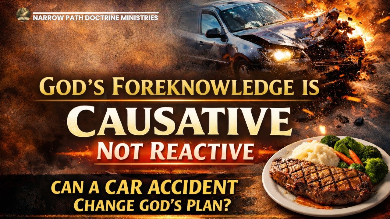 God’s Foreknowledge Is Causative, Not Reactive