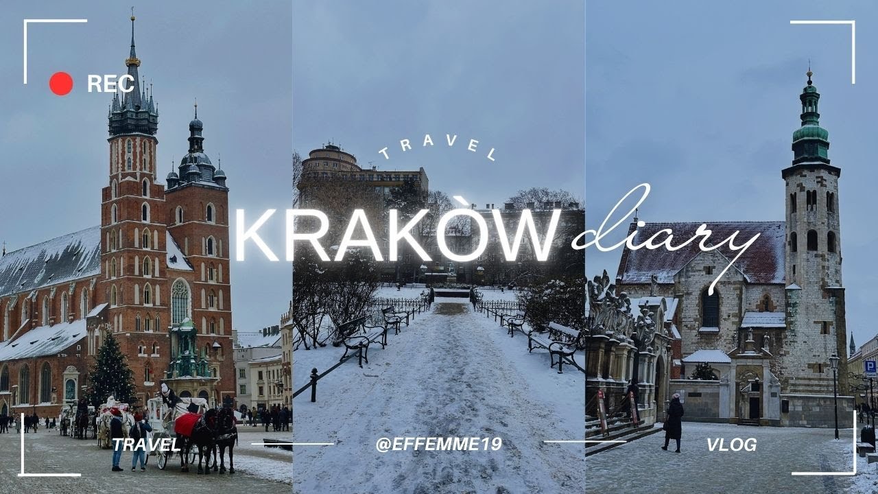 Krakòw in Winter ❄️ A Magical Travel Diary Through Snowy Poland