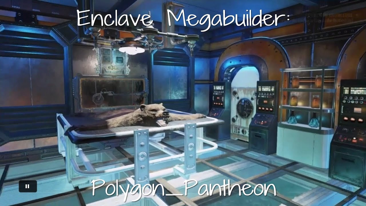 Fallout 76 Camp Build | Polygon_Patheon | Enclave // BOS // Military // Shelter