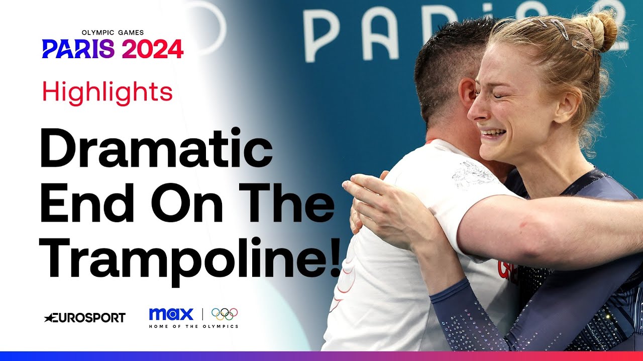 WHAT A FINAL! 😮 | Women's Trampoline Highlights | #Paris2024 #Olympics