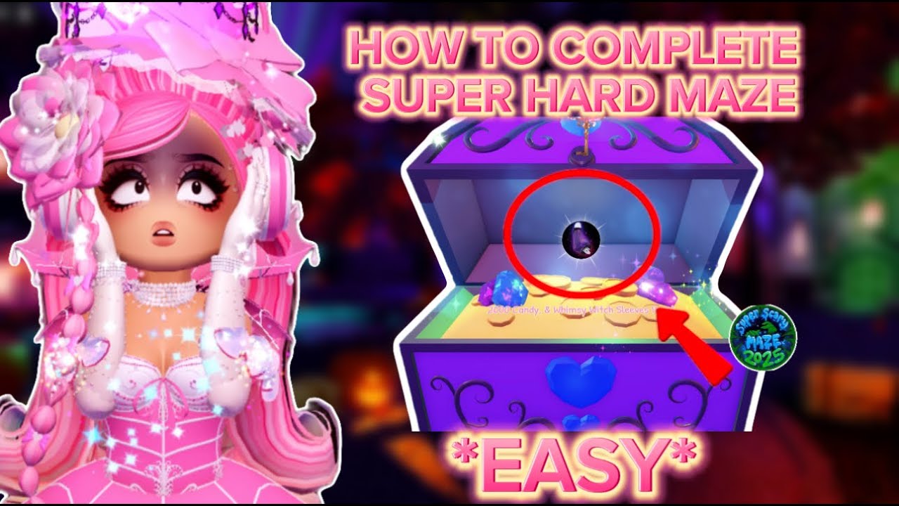 How to complete the Royalloween MAZE 2025!