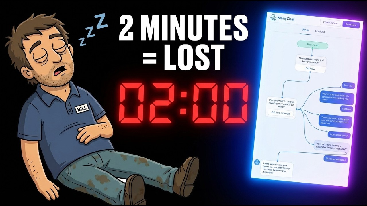 Stop Losing HVAC Leads to Lead Decay | Free ManyChat and Calendly Template