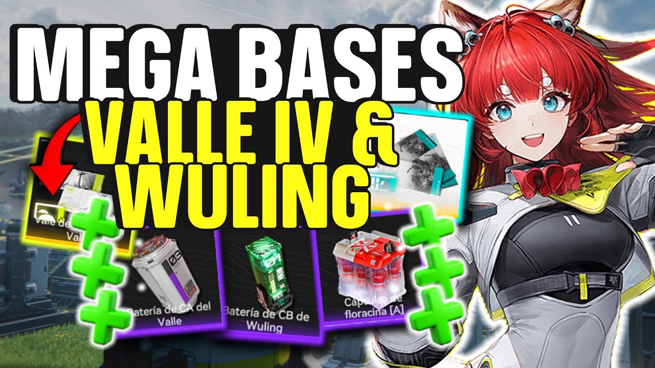 ¡Mi Mega BASE VALLE 4 & WULING! (Códigos NA/UE incluidos) | Arknights Endfield
