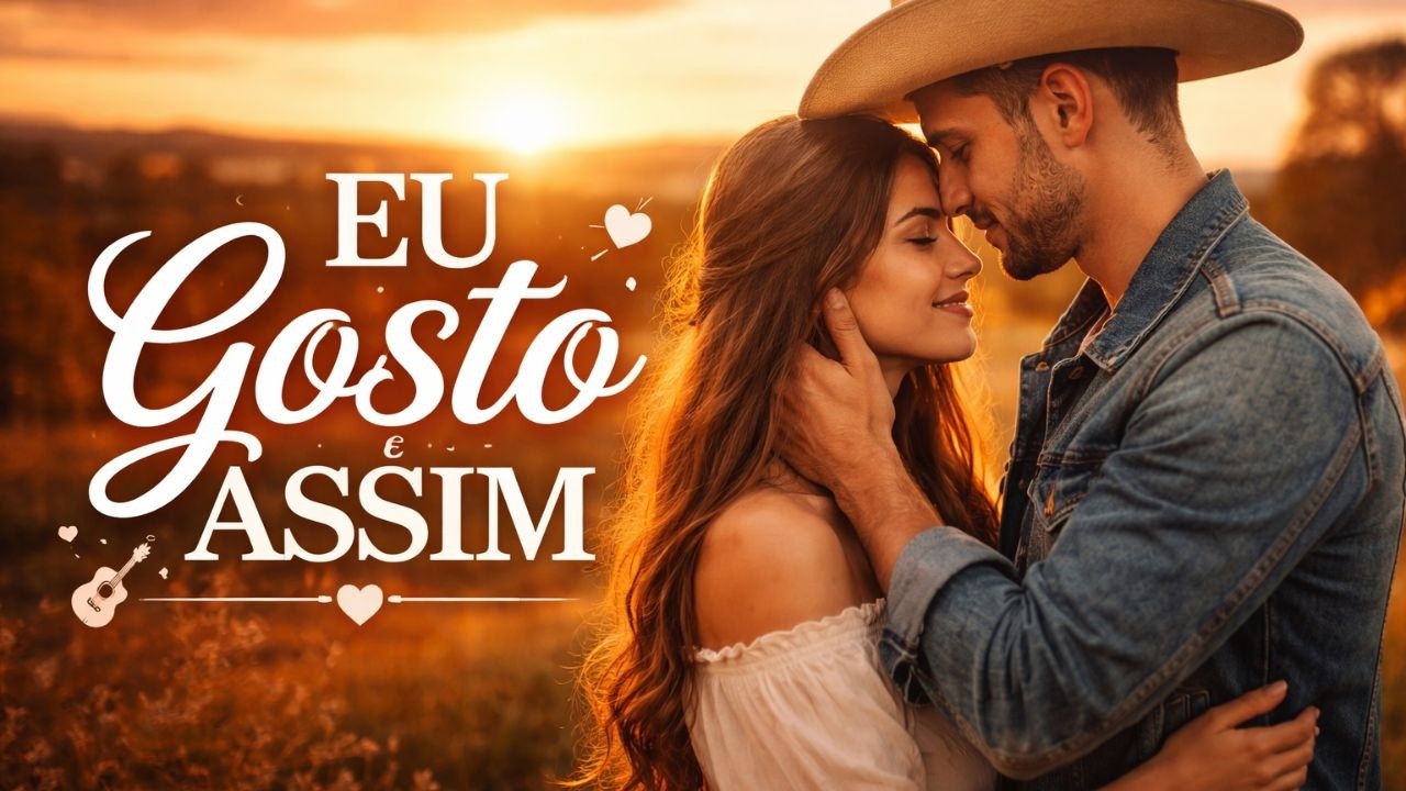 EU GOSTO É ASSIM | Sertanejo Romântico Que Vira Saudade