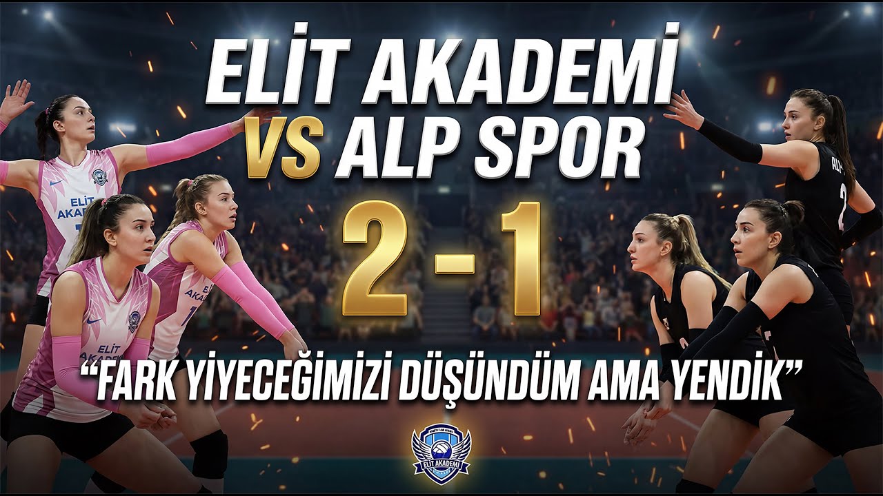 ELİT AKADEMİ VS ALP SPOR. FARK YERİZ DEDİĞİM TAKIMI YENDİK 