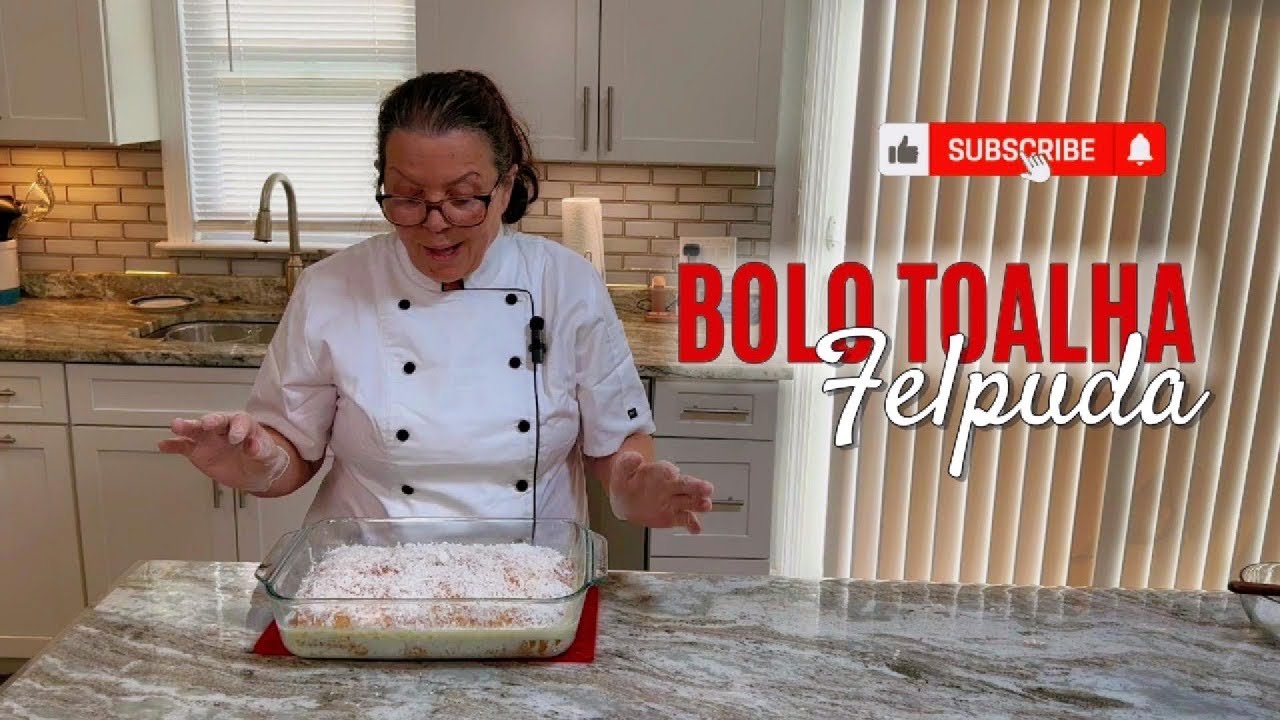 Bolo Toalha Felpuda