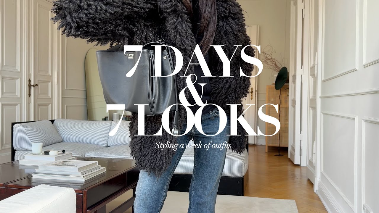 7 Days & 7 Looks with my twin sister | Winter outfits, casual & cool | Nisi