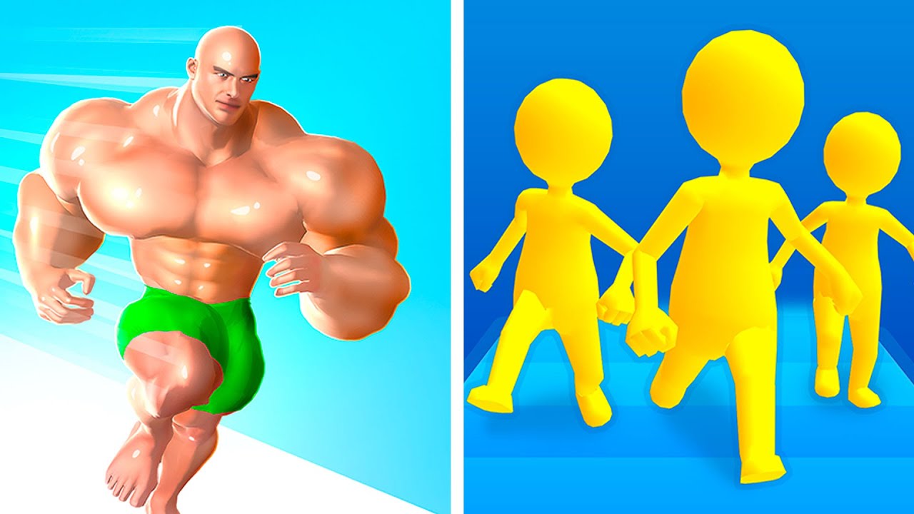Join Clash 3D vs Muscle Rush🟥🟩🟨🟧Walkthrough Max Gameplay HF5332