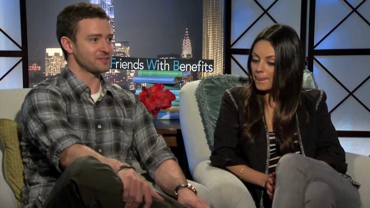 Justin Timberlake and Mila Kunis interview - FRIENDS WITH BENEFITS - Patricia Clarkson