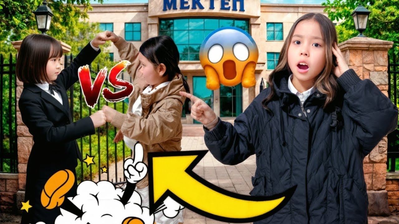 КӘУСАР МЕКТЕПТЕ ҚЫЗДАРМЕН ТӨБЕЛЕСІП 😨 МЕКТЕПТЕН ҚУЫП ЖІБЕРДІ😰🥹