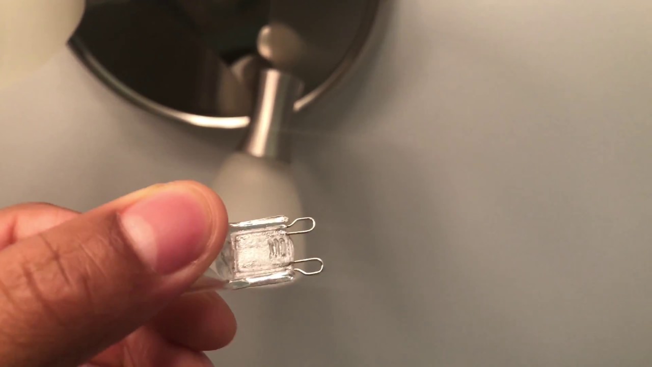 HOW TO CHANGE A SMALL LIGHT BULB