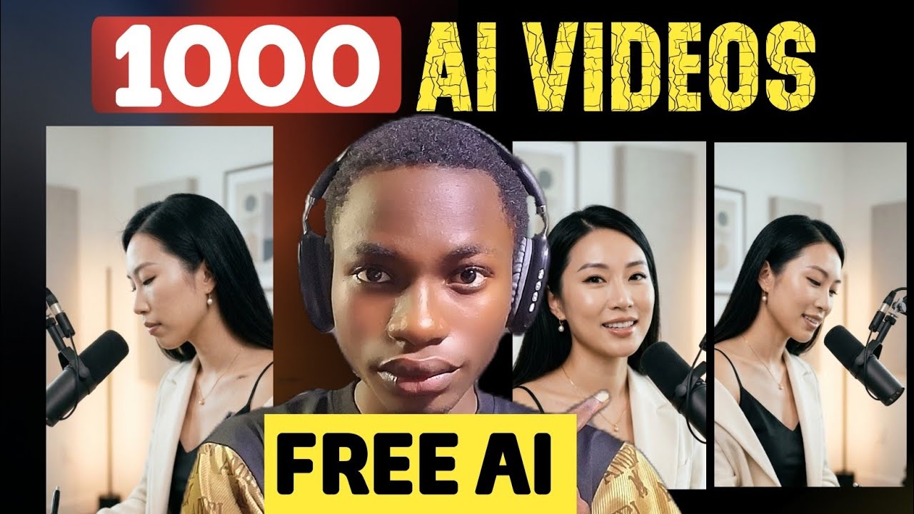 Как создать 1000 AI-подкастов из одного изображения (бесплатно на 100%)