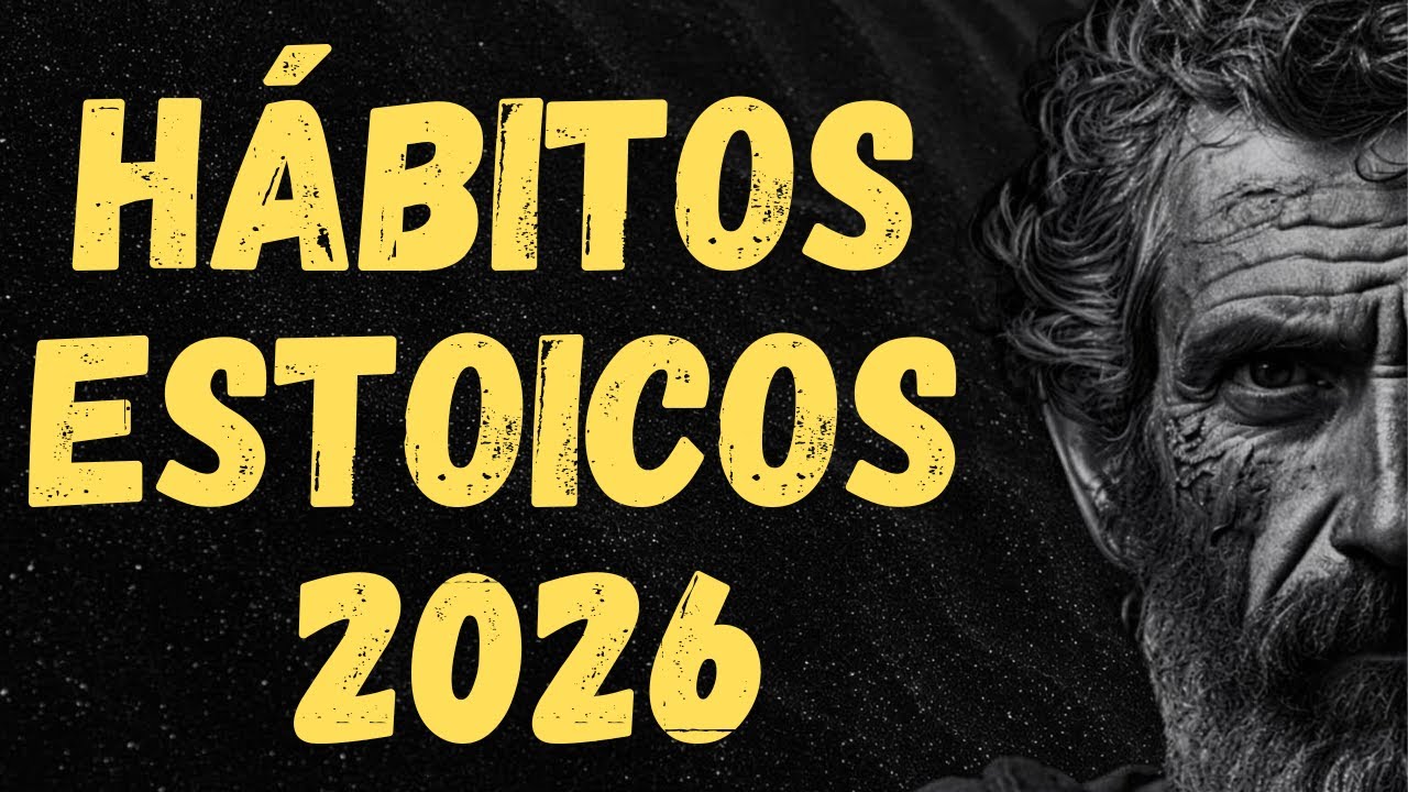 14 HÁBITOS ESTOICOS Para INICIAR O ANO De 2026 | ESTOICISMO DE MARCO AURÉLIO 🏛️