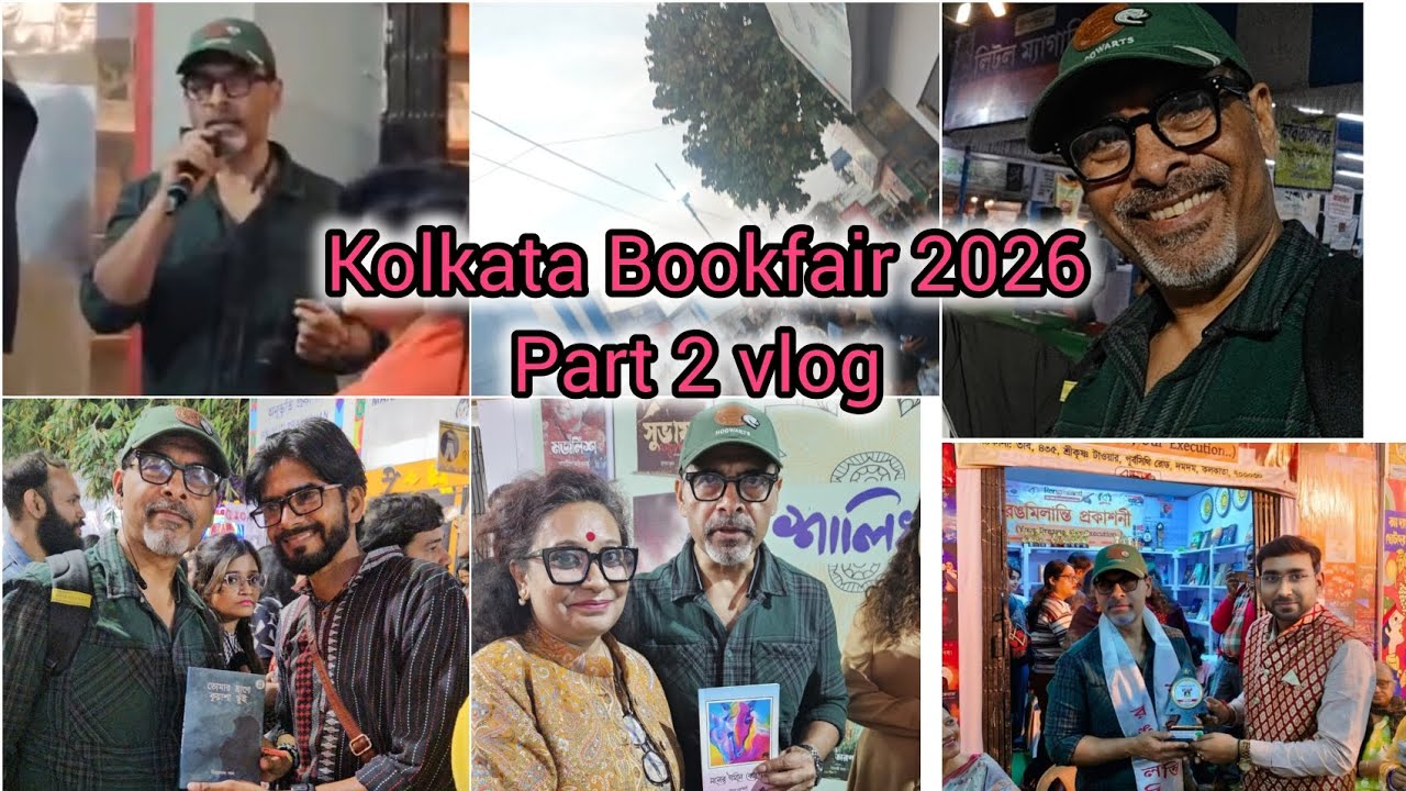 Kolkata Bookfair 2026 Part 2 vlog ! 
